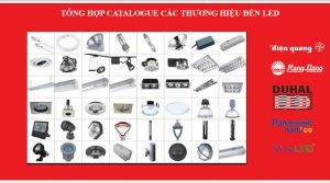 tổng hợp catalogue các thương hiệu đèn led lớn nhất