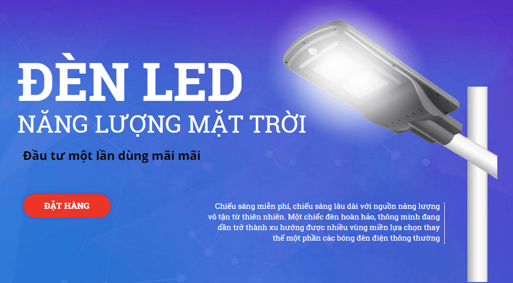 đèn led năng lượng mặt trời