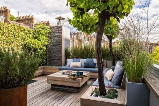 các đường nét kiến trúc sắc nét