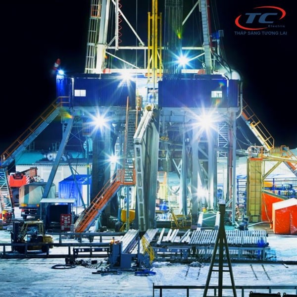 chiếu sáng công trường xây dựng