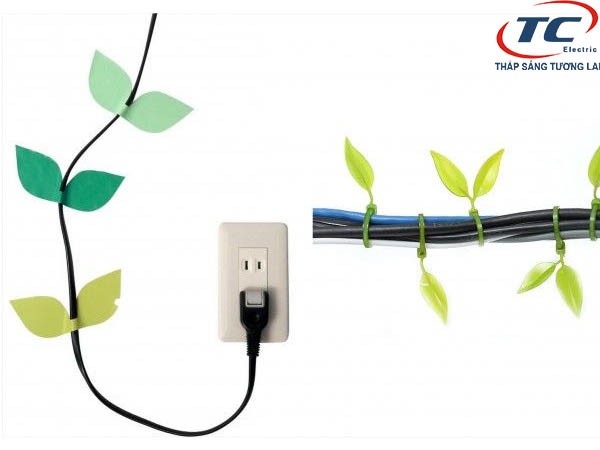 đi dây điện nổi theo hình thiên nhiên